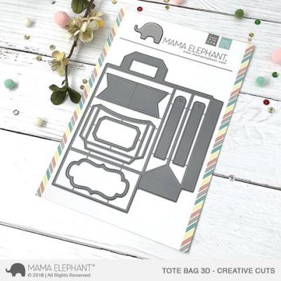 Mama Elephant Creative Cuts - Tote Bag 3D XL